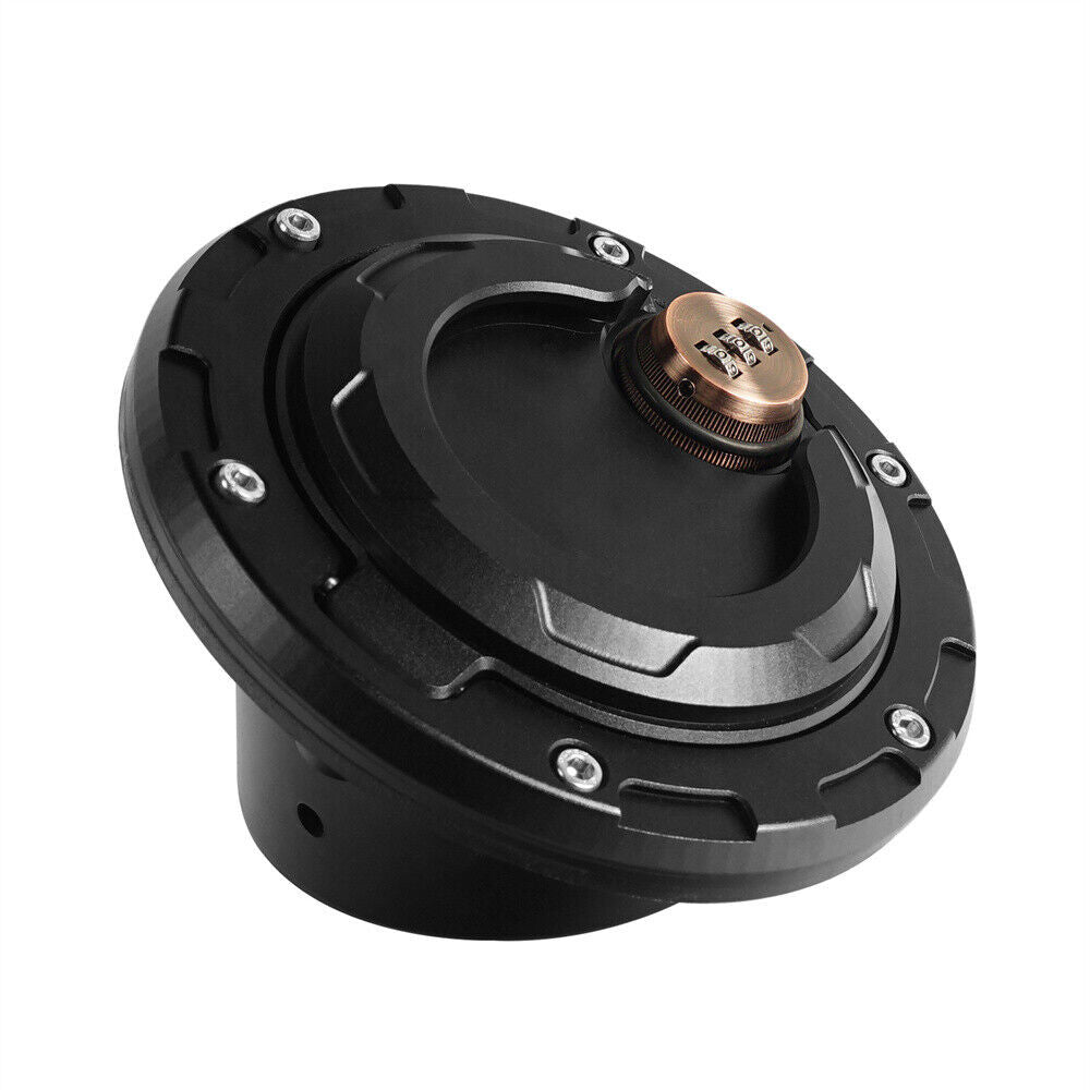 Fuel Gas Tank Cap Cover with 3 Digit Combination Lock for 2007-2018 Jeep Wrangler JK JKU Exterior Part