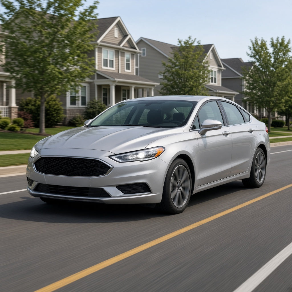 2017-2020 Ford Fusion with LED headlights installed