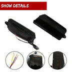 Smoked Rear LED Bumper Tail Brake and Turn Signal Lights for 2005 - 2010 Jeep Grand Cherokee - GENSSI Lighting