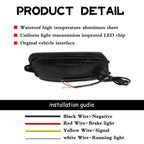 Smoked Rear LED Bumper Tail Brake and Turn Signal Lights for 2005 - 2010 Jeep Grand Cherokee - GENSSI Lighting