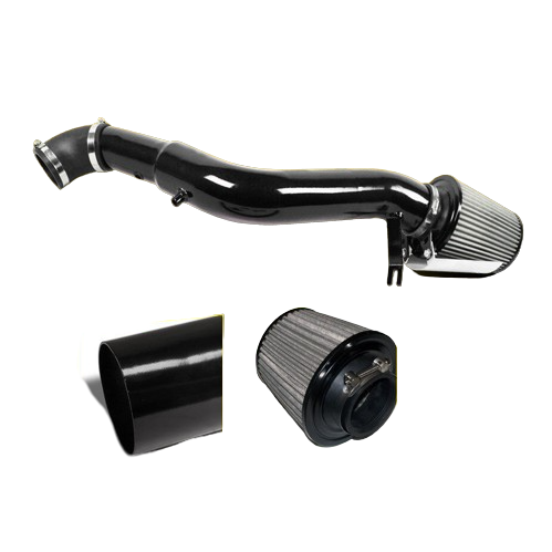 Black Polished Cold Air Intake for Jeep Grand Cherokee with (2005-2010) 3.7L V6 Engine Performance