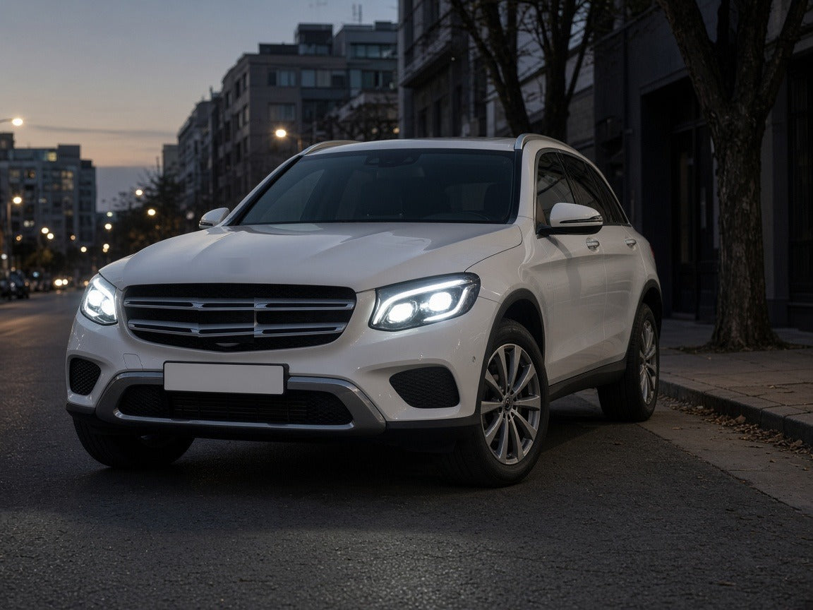 2016-2019 Mercedes-Benz GLC with full LED w/o AFS headlights installed