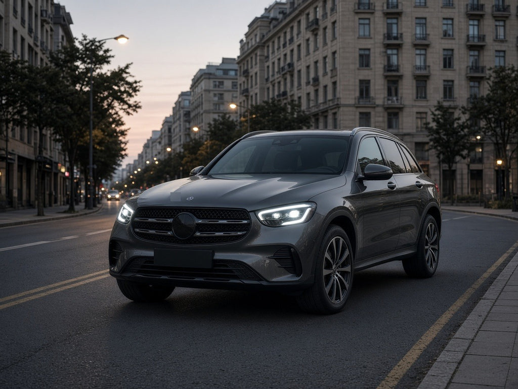 2020-2022 Mercedes-Benz GLC with LED non-AFS headlights installed