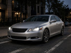 2006-2011 Lexus GS300/GS350 with chrome HID AFS headlights installed
