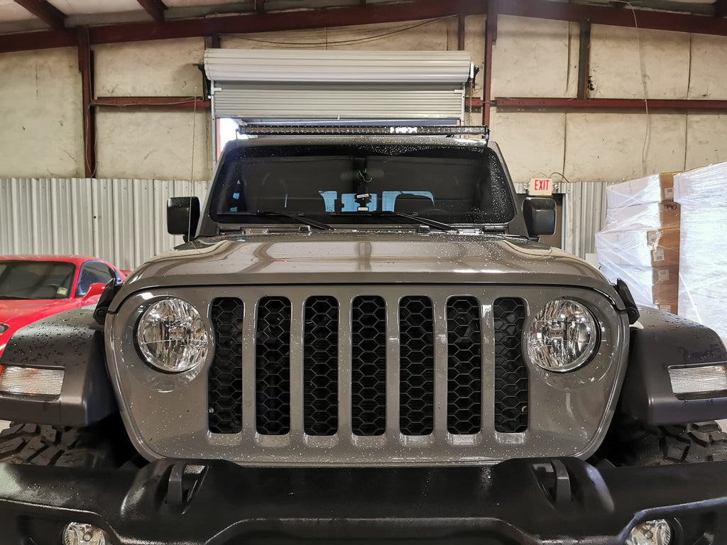 52 Inch Light Bar Bracket for Jeep Wrangler JL JLU JT Gladiator Exterior Part