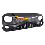 HERO Grille with DRL Lights for 2007 - 2018 Jeep Wrangler JK JKU - GENSSI Grille