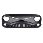 HERO Grille with DRL Lights for 2007 - 2018 Jeep Wrangler JK JKU - GENSSI Grille