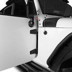 Body Door Hinge Set Black Powder Coated for 2007 - 2018 Jeep Wrangler JK - GENSSI Exterior Part