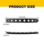 Doors Hood Hinge And Handle Grab Trim Inserts Set for Jeep Wrangler JK JKU 2007 - 2018 - GENSSI Exterior Part