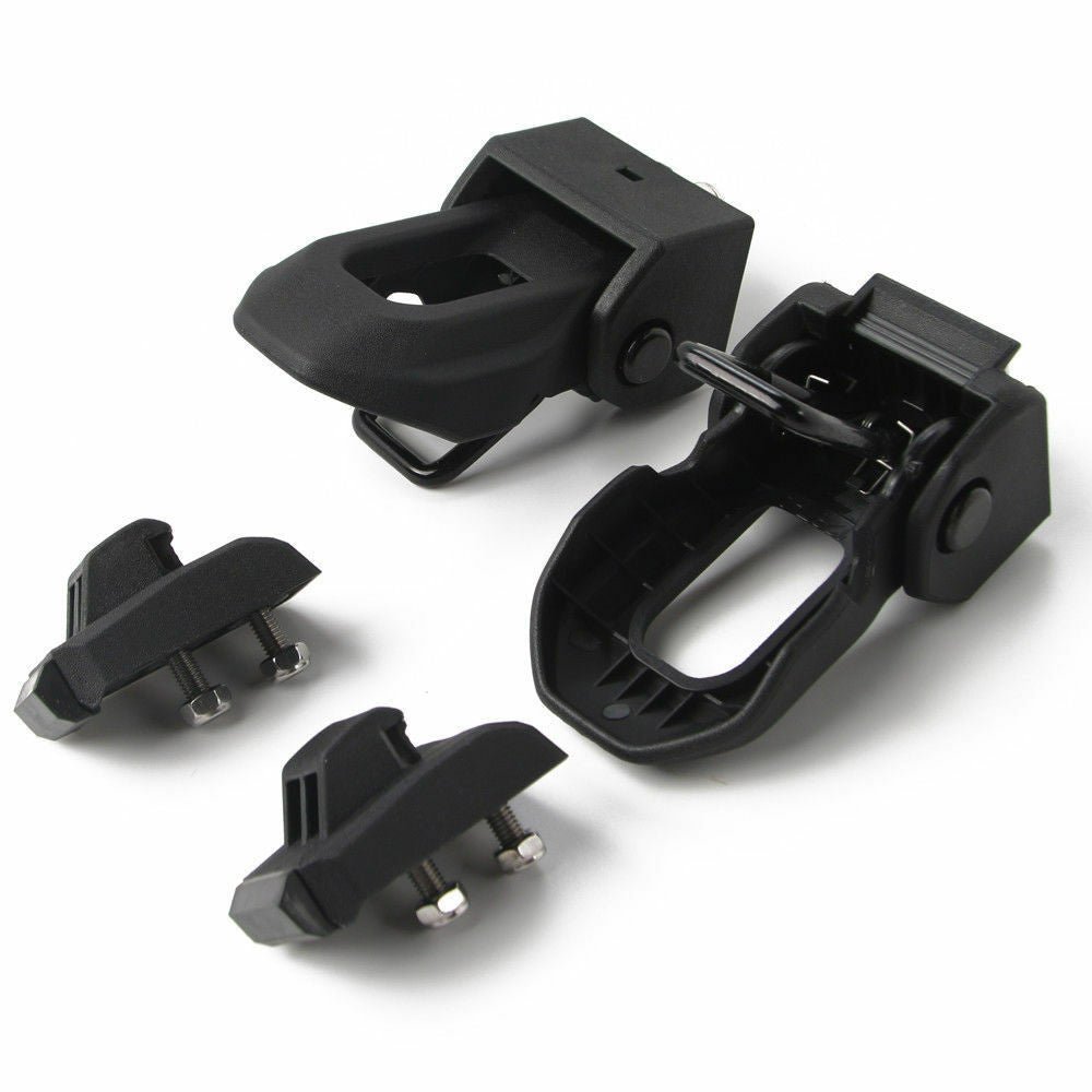 Hood Lock Catch Bracket Latches for Jeep Wrangler JK JL (2007-2018) Bl ...