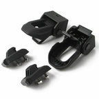 Hood Lock Catch Bracket Latches for Jeep Wrangler JK JL (2007 - 2018) Black - GENSSI Exterior Part
