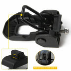 Hood Lock Catch Bracket Latches for Jeep Wrangler JK JL (2007 - 2018) Black - GENSSI Exterior Part