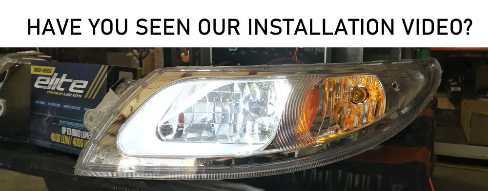 LED Pro Headlight Headlamp Pair for International 4100 4200 4300 4400 8500 8600 Lighting