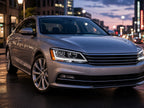 2017-2018 VW Jetta with halogen with LED DRL headlights installed