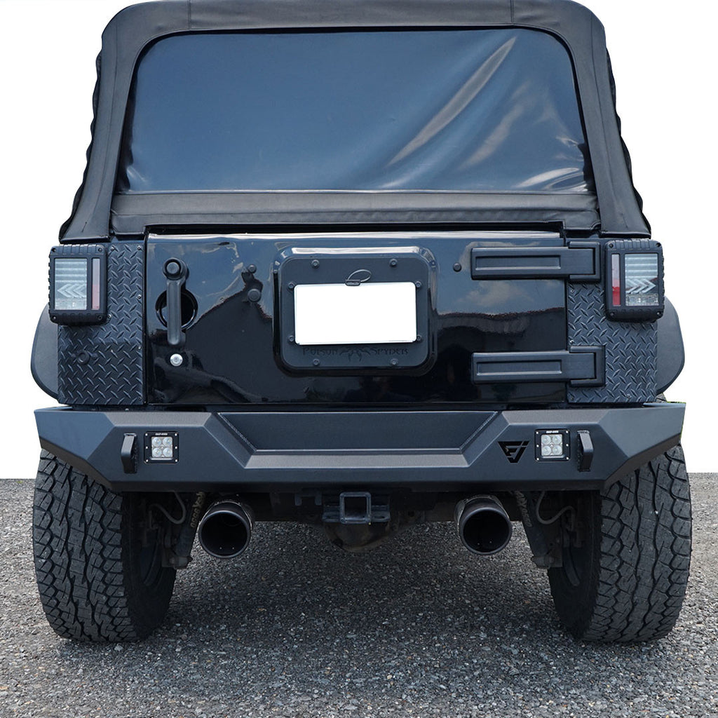 Rear Transformer 3D Bumper for Wrangler JK 2007-2018 Bumper
