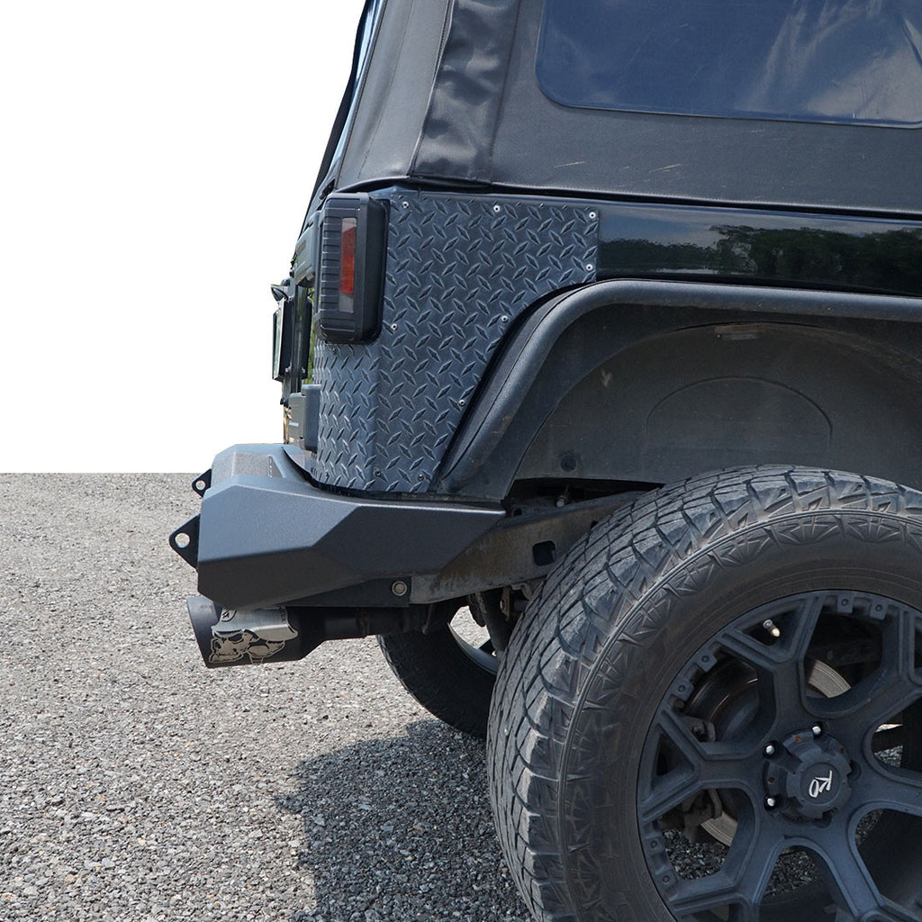 Rear Transformer 3D Bumper for Wrangler JK 2007-2018 Bumper