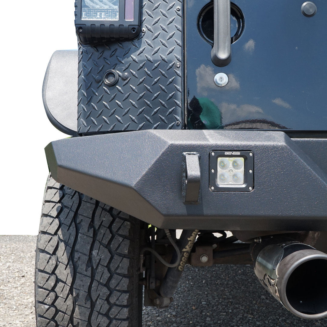 Rear Transformer 3D Bumper for Wrangler JK 2007-2018 Bumper