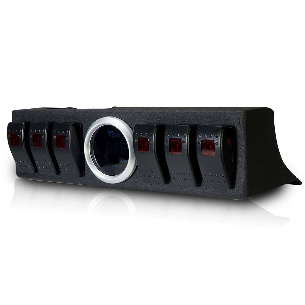 Switch Pod 6 Channel Power Box for Wrangler JK 2007 - 2018 - GENSSI Electrical