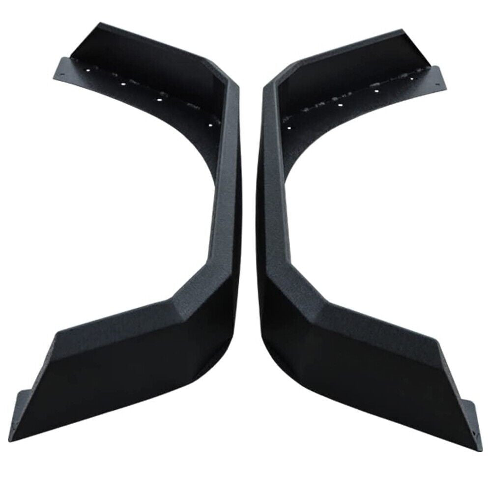 Front and Rear Steel Fenders Flares Set with Built-in Side Markers for Jeep Wrangler JK JKU 2007-2018 Exterior Part