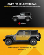 NB Running Boards Steps for 2018 - 2020 Jeep Wrangler JL 4 Door - GENSSI Exterior Part