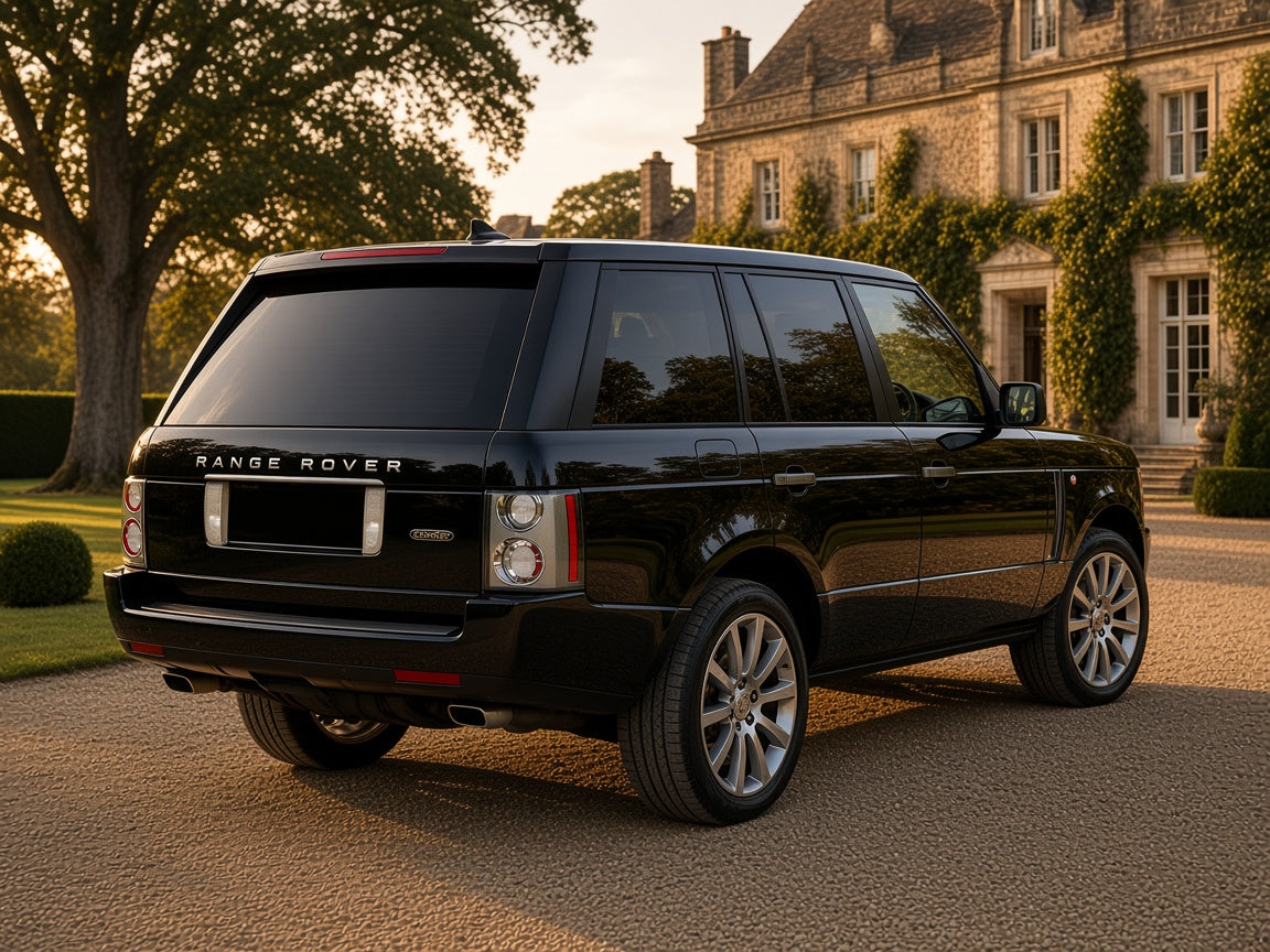 Land Rover Range Rover L322 (2002-2009) with chrome clear-lens tail lights installed