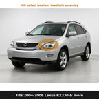 Fits 2004-2006 Lexus RX330 and more, HID ballast location in headlight