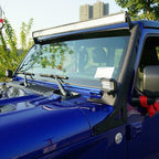 LED Light Bar Combo Kit with Brackets for Jeep Wrangler JL JLU Gladiator 2018 - 2023 - GENSSI Lighting