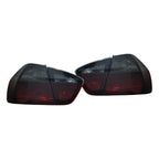 Euro Red Smoke Tail Lights Pair for BMW 3 Series E90 Sedan (2006-2008)