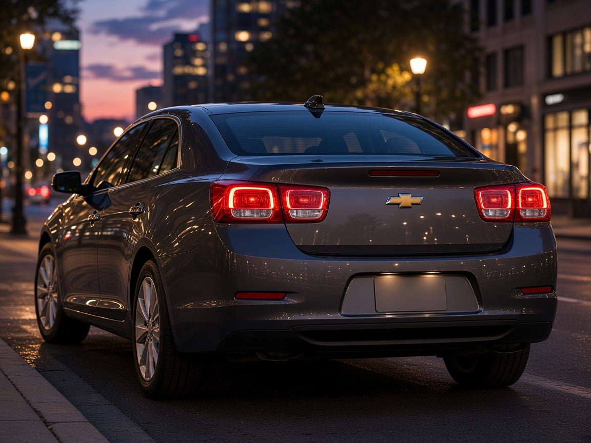 Chevy Malibu & Malibu Limited (2013-2016) with halogen outer tail lights installed