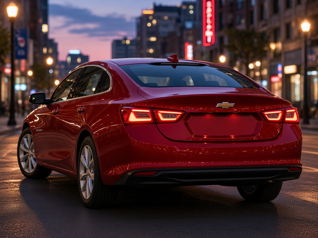 Chevy Malibu (2019-2025) with LED outer tail lights installed