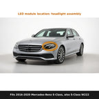 Fits 2016-2020 Mercedes-Benz E-Class, S-Class W222, LED module location in headlight