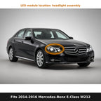 Fits 2014-2016 Mercedes-Benz E-Class W212, LED module location in headlight