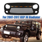 AGGRESSOR MESH Grille with LED Lights for Jeep Wrangler JK JKU 2007 - 2018 - GENSSI Grille