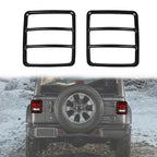 Metal Rear Tail Light Lamp Protector Trim Cover For Jeep Wrangler JL (2018 - 2023) - GENSSI Exterior Part
