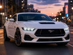2024-2026 Ford Mustang (S650) with LED headlights installed