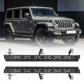 Running Boards for 2018-2023 Jeep Wrangler JL 4 Door Side Steps Steel NB-BX Default Title Exterior Part
