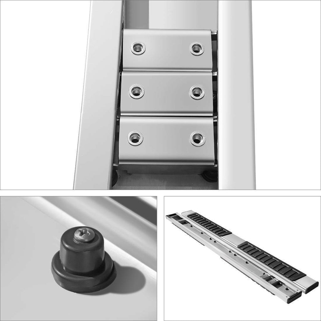 Running Boards for 2018-2024 Jeep Wrangler JL 4 Door 6" Side Step Nerf Bars SS Exterior Part