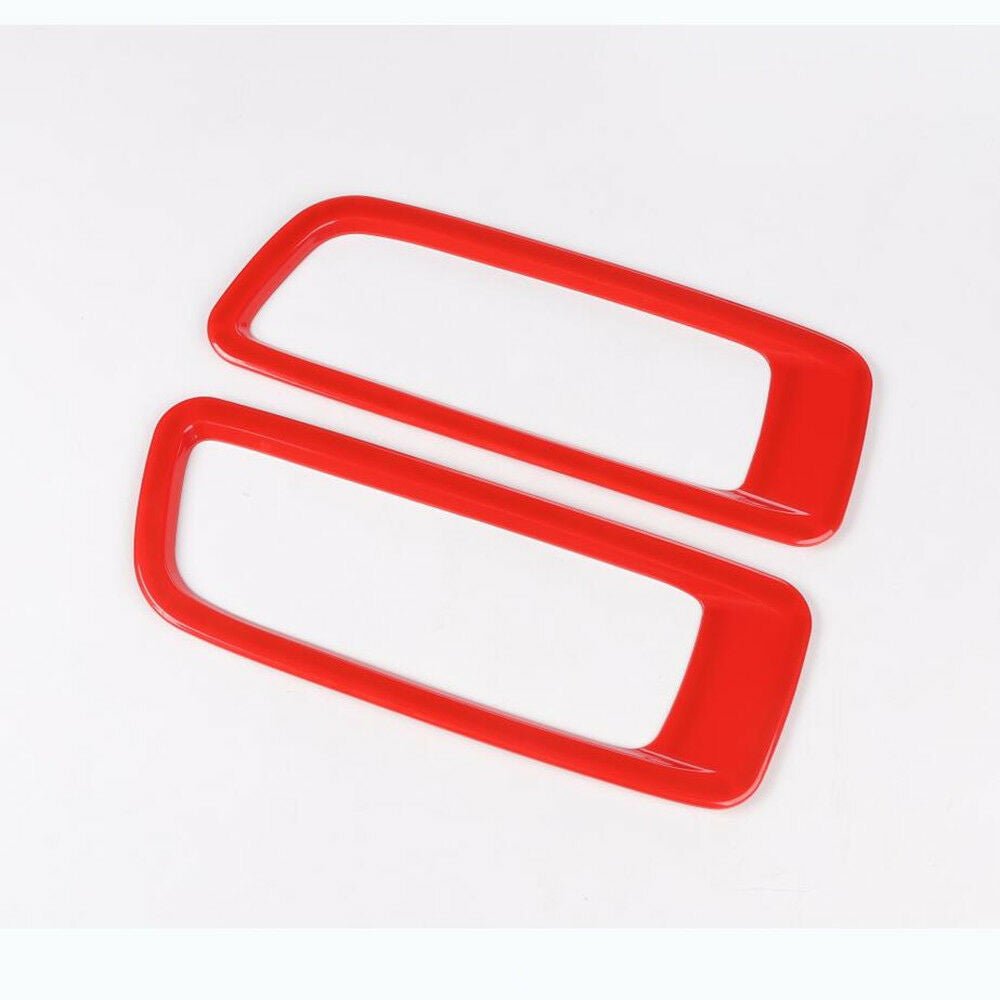 Hood Vents Panel Cover Trims for Jeep Wrangler JL 2018 - 2023 Red - GENSSI Exterior Part