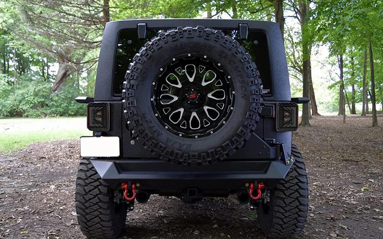 Optical LED Rear Brake Tail Lights for 2007-2018 Jeep Wrangler JK JKU Lighting