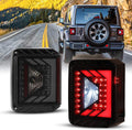 Optical LED Rear Brake Tail Lights for 2007-2018 Jeep Wrangler JK JKU Default Title Lighting