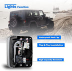 Optical LED Rear Brake Tail Lights for 2007 - 2018 Jeep Wrangler JK JKU - GENSSI Lighting