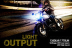 4.65 In LED Black Projector Headlight Harley Davidson Dyna Fat Bob FXDF 2008-2016 Black (2 Pack) Lighting