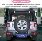 Pink Exterior Door Hinge Cover Trims Set for 2018 - 2023 Jeep Wrangler JL JLU - GENSSI Exterior Part