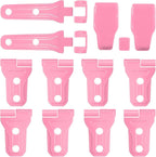 Pink Exterior Door Hinge Cover Trims Set for 2018 - 2023 Jeep Wrangler JL JLU - GENSSI Exterior Part