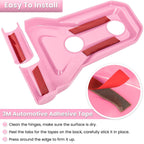 Pink Door And Engine Hood Hinge Cover Trim for Jeep Wrangler JL JLU JT 2018 - 2023 - GENSSI Exterior Part