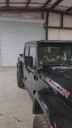 Kit de barre lumineuse LED RGB Flow Series avec lumières cubiques pour Jeep Wrangler JL JLU JT Gladiator
