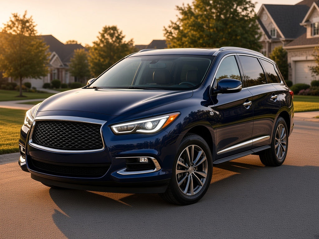2019-2020 Infiniti QX60 with LED headlights installed