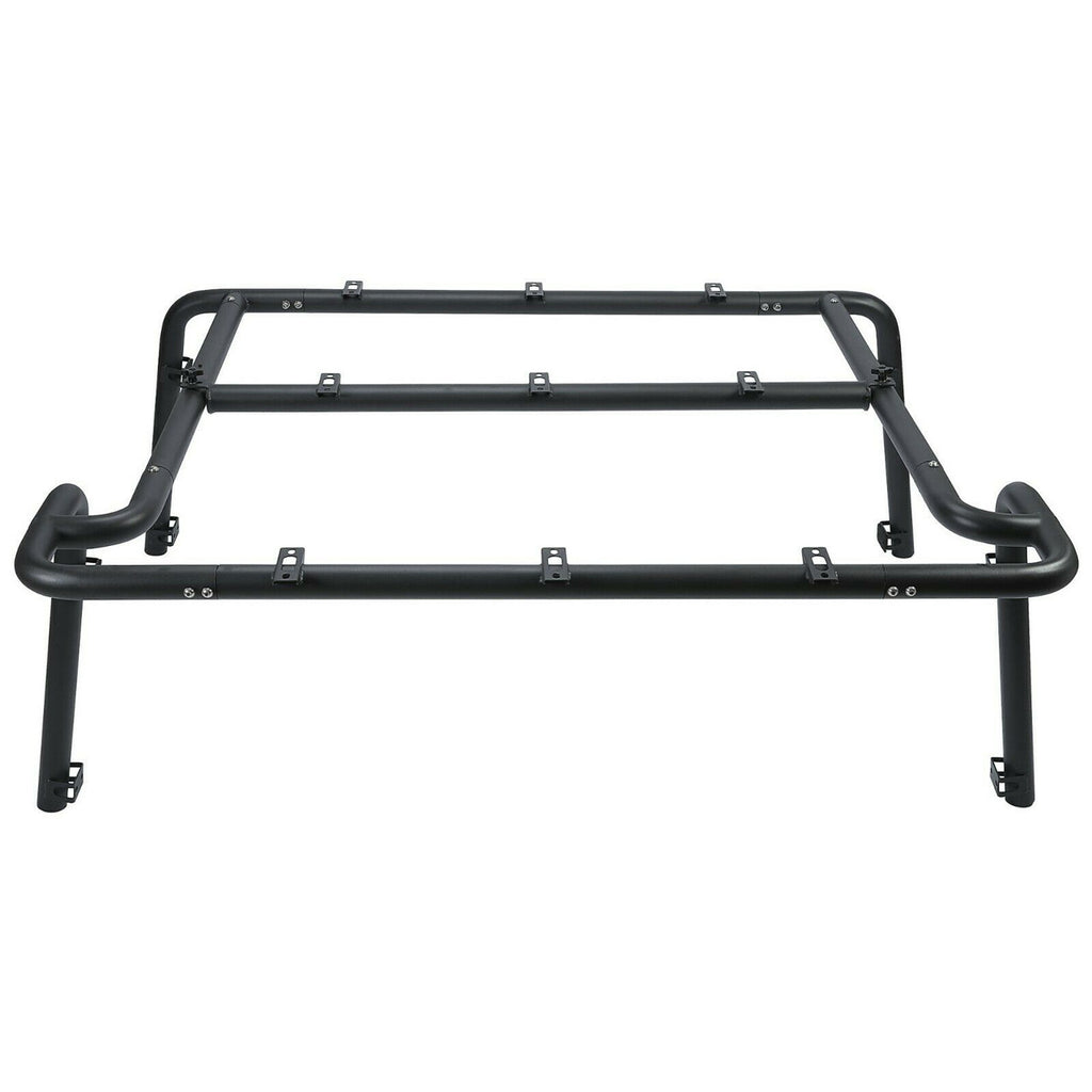 Roof Steel Rack For Jeep Wrangler JK 2-Door (2007-2010) Black Exterior Part