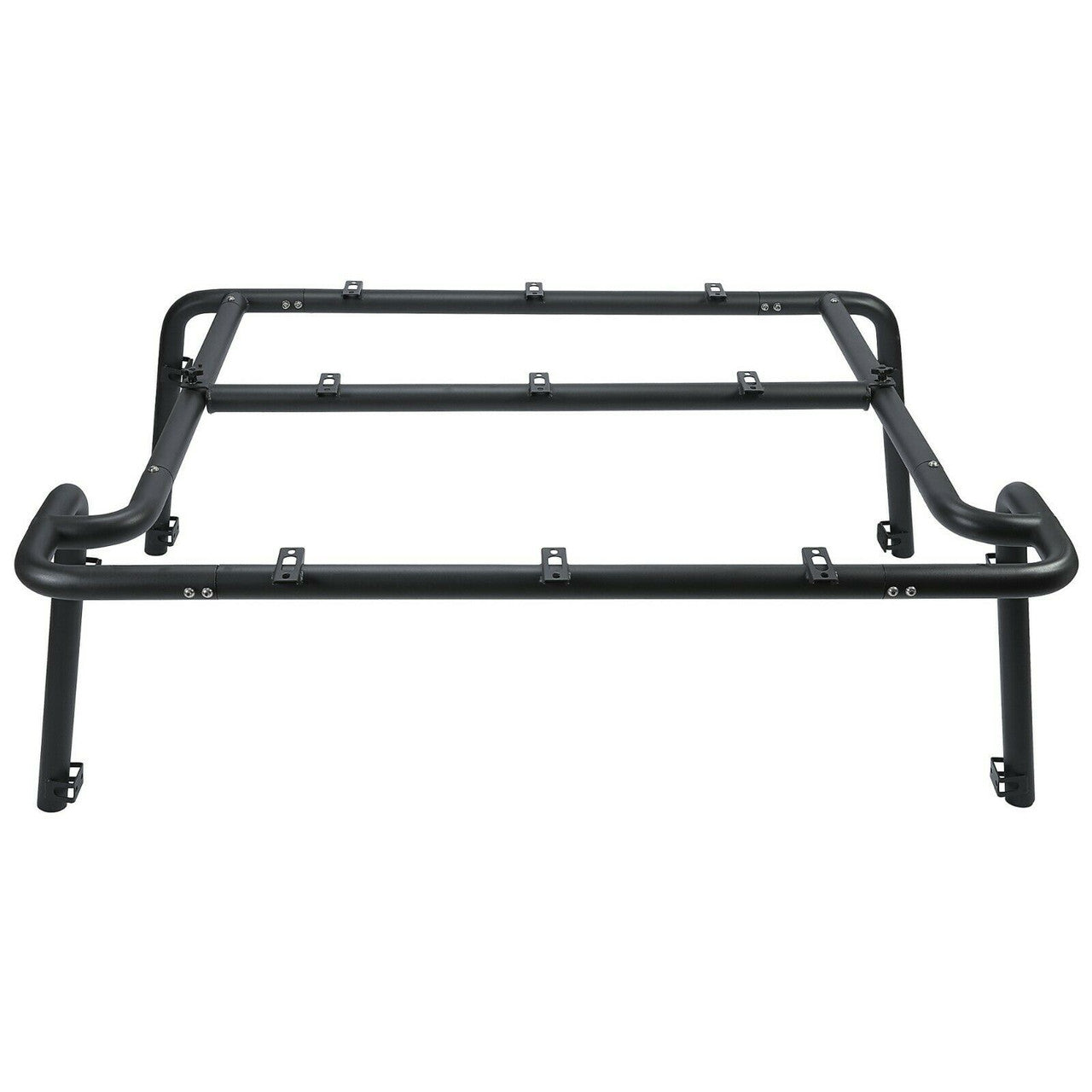 Roof Steel Rack For Jeep Wrangler JK 2-Door (2007-2010) Black Exterior Part