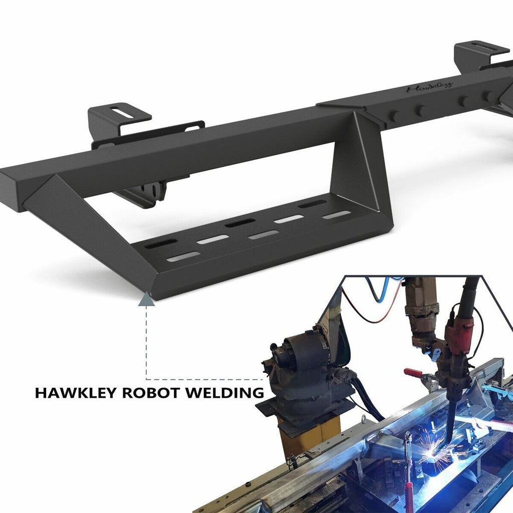 Running Boards Sides Steps for 2018-2024 Jeep Wrangler JL and Unlimited 4-Door Exterior Part